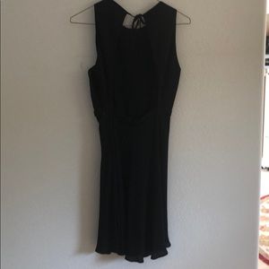 Black Versace backless dress